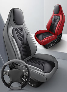 Fundas de Asiento de Coche de Cuero PVC de Lujo, Juego Completo Universal para Todas las Estaciones, 11 Piezas, para Modelos CX-5, RX, Touran, Directo de Fábrica - Product Image 5