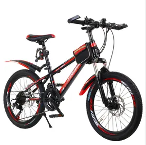 Freno de disco para bicicleta todoterreno para niños, 20 ", con amortiguación de velocidad variable, unisex