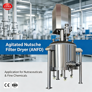 Filtro Secador de Nutsche Agitado de Acero Inoxidable para Lavado y Secado, Máquina de Filtración y Separación Sólido-Líquido - Product Image 1