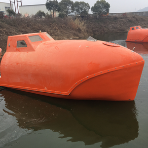 Bateau de sauvetage à chute libre entièrement fermé en PRF (Plastique Renforcé de Fibres) résistant au feu SOLAS avec grue de sauvetage, certifié CCS BV EC, fabricant chinois - Product Image 1
