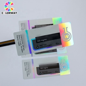 Etichette Olografiche 3D Anti-Contraffazione per Fiale, Adesivi Impermeabili a Prova di Manomissione per Fiale Farmaceutiche e Peptidiche - Product Image 6