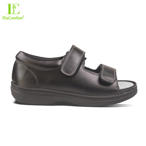 Chaussures diabétiques Offre Spéciale Sandales de marche orthopédiques extra larges Sandales confortables pour hommes - Product Image 5