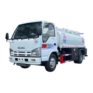 รถบรรทุกน้ำมันดีเซล ISUZU ขนาดเล็ก 5000 ลิตร พร้อมปั๊มสำหรับสถานีบริการน้ำมันและการเติมน้ำมันในกลุ่มรถบรรทุก - Product Image 1