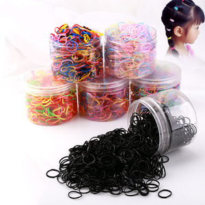 Élastiques pour cheveux d'enfants, élastiques en caoutchouc, élastiques pour bébés filles, petits élastiques qui ne se cassent même pas si on les tire fort, élastiques pour adultes - Product Image 1