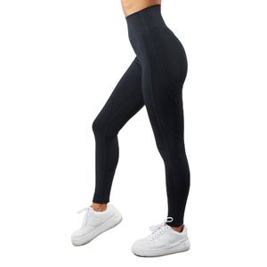 Leggings de Yoga para Mujer con Logotipo Personalizado del Proveedor, Diseño Moderno, Cintura Alta a Rayas y Alta Calidad - Product Image 2