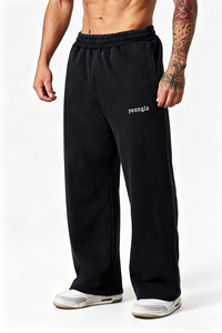High Quality Basic Style <strong>Men's</strong> Sweat Pants Casual Jogging <strong>Trousers</strong> in Different Sizes Dark Wash <strong>Pattern</strong> Decoration for Home Use - Product Image 2