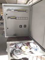 Gabinete de Control PLC Delta Industrial, Panel de Control PLC, Caja de Distribución de Energía, Conjunto de Interruptores, Modbus