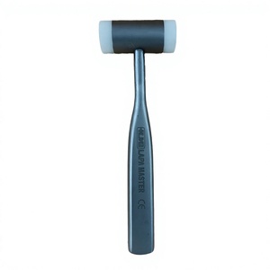 Maillet chirurgical manuel à double tête en acier inoxydable avec pointes en téflon pour usage dentaire, orthopédique et neurochirurgical - Réutilisable CE - Product Image 2