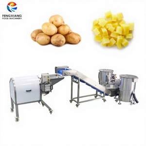 Línea de Producción Comercial de Taro y Batata a Pequeña y Mediana Escala, Máquina Peladora y Cortadora de Batata - Product Image 1
