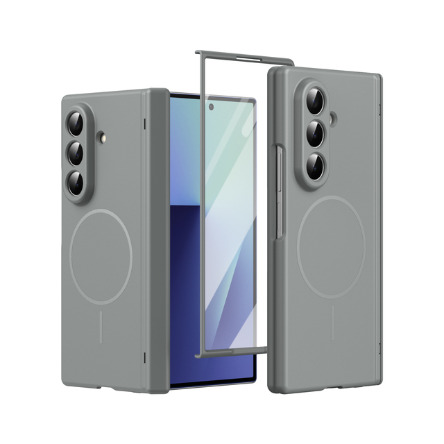 High Quality Luxury Fashion Matte Hard Foldable Magnetic Slim Shockproof Phone Case for Samsung Galaxy Z Fold 8 Ultra Cover