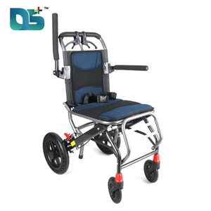Sedile Ultra leggero comodo telaio in lega di alluminio bracciolo di sollevamento schienale pieghevole sedia a rotelle manuale - Product Image 2