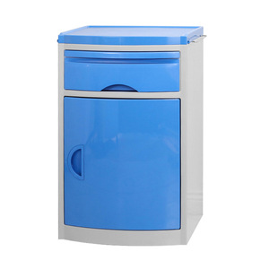 Medical <b>bedside</b> table, ABS, with towel rack, suitable for beauty salons, clinics, hospitals, and nursing care. - Product Image 1