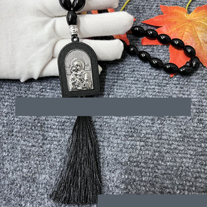 Orthodoxe Saint Statue Jésus Alliage Chapelet Décor Église Orthodoxe Orientale Sainte Mère Vierge <span class=keywords><strong>Marie</strong></span> Icône Décor - Product Image 4
