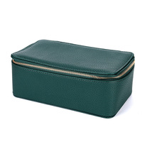 Boîte à bijoux la plus vendue, boîte de rangement pour boucles d'oreilles, bagues et accessoires, sac compartimenté portable, sac de rangement pour bijoux 12 pièces