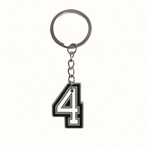 Custom Logo 3D Promotional Number <b>Personalized</b> Soft Rubber PVC <b>Keychain</b> with Custom Color & Size Portable USA Mairun Brand - Product Image 1