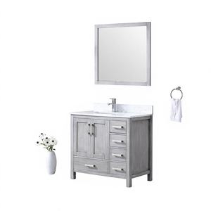 36-inch <b>Free</b> <b>Standing</b> Modern High-End Eco-Friendly <b>Bathroom</b> Vanity Ceramic Basin Water Resistant Features for <b>bathroom</b> vanity - Product Image 2