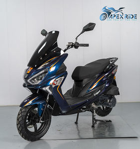 Scooter sportif Apex-ride JianChiHu 150cc à essence, frein à disque double de 12 pouces, cyclomoteur à essence avec suspension hydraulique - Product Image 2