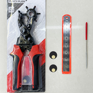 Kit de poinçonnage rotatif DIY, ensemble de poinçons pour cuir, projets d'artisanat à domicile pour ceintures, bracelets de montre, sangles, colliers de chien, selles, chaussures - Product Image 4