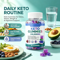 Gummies Keto Marque Privée à Succès – Complément Alimentaire 60 Unités – Format Gommes Tendres OEM pour le Bien-être Quotidien
