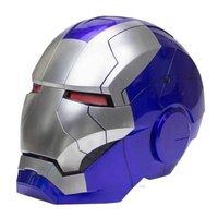Masque de cosplay Super-héros MK5 1:1 électronique avec commande vocale ouverture/fermeture pour adulte, casque de jeu de rôle de film de super-héros avec capteur tactile