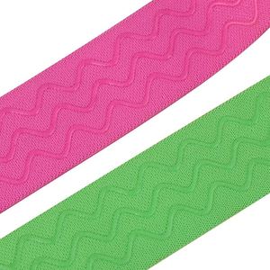 Bande élastique personnalisée en polyester et nylon de 2 pouces, antidérapante, anti-chute, avec impression en silicone, pour le sport - Product Image 2