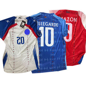 Toptan Futbol Formaları 2025 2026 Erkek Spor Kısa Kollu Yüksek Kaliteli Hızlı Kuruyan I Love See the Haiti Futbol Forması - Product Image 3