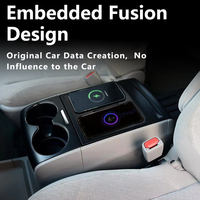 Chargeur sans fil 2024 le plus vendu pour Toyota Sienna (2015-2021) - Chargement rapide à alignement magnétique certifié - Modification automobile