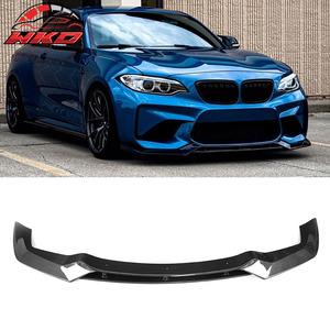Lèvre de pare-chocs avant pour BMW F87 M2 style V 2016-2018 en fibre de carbone CF, accessoires automobiles - Product Image 1