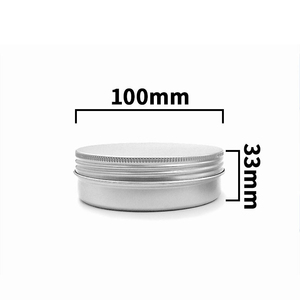 250 ml trăng bánh Biscuit Snack Kẹo Trà Cookie kim loại container nhôm có thể với nắp bạc Round Shape nhôm <span class=keywords><strong>tin</strong></span> có thể - Product Image 6