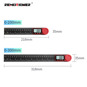 0-200mm/300mm 0-360 Degree Digital <strong>Angle</strong> Finder <strong>Protractor</strong> <strong>Angle</strong> <strong>Measuring</strong> Tool Ruler with LCD Display - Product Image 6
