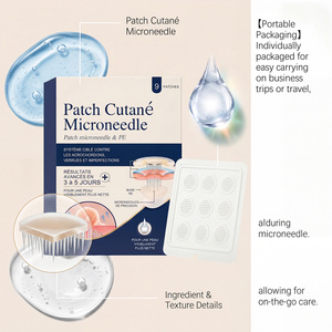 Parche Adhesivo para el Acné con Microagujas, Parche Facial Impermeable de una Sola Cara - Product Image 4
