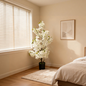 Arbre de fleurs de <span class=keywords><strong>cerisier</strong></span> artificielles en soie, fleurs artificielles pour l'extérieur et l'intérieur, décoration pour la maison, le bureau, l'hôtel, le jardin, les fêtes, les mariages - Product Image 2