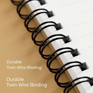 Cuaderno Espiral Motivacional A5 Black Girl Magic con Doble Espiral, Diario de Afirmaciones con Páginas Rayadas de 80 g/m² para Mujeres Ejecutivas - Product Image 4