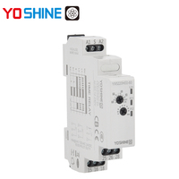 Relais temporisé monostable Yoshine scellé pour usage automobile AC/DC 12-240V 10A/16A DPDT à temporisation à l'activation