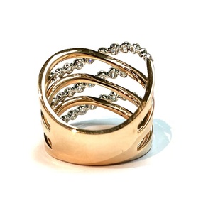 Fournisseur de bijoux, bagues de mariage de luxe de haute qualité en or massif rose - Product Image 3
