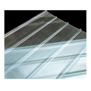 Material de aislamiento Fibra de vidrio Hojas de FRP/Panel de iluminación de FRP Tragaluz Azulejo de techo de vidrio transparente - Product Image 1