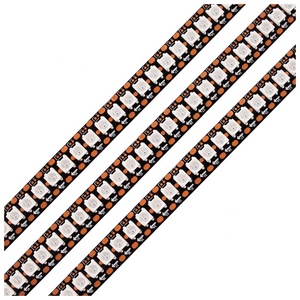 شرائط إضاءة WS2812 144 <span class=keywords><strong>LED</strong></span> 5 فولت 5050 <span class=keywords><strong>RGB</strong></span> مع IC، شرائط <span class=keywords><strong>LED</strong></span> ذكية WS2812b بكسل رقمية قابلة للعنونة فردياً - Product Image 6