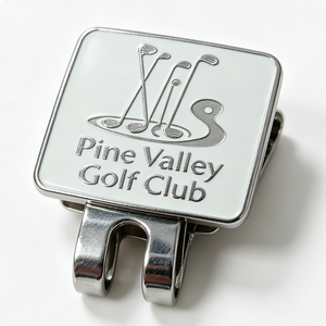 Clip para Gorra de Golf Personalizado de Aleación de Zinc con Marcador de Pelota, Logotipo Pine Valley, Diseño Love Angel, Accesorio de Golf - Product Image 4