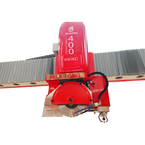 HUALONG machinery automatico 4 assi ponte ha visto granito marmo CNC pietra macchine da taglio granito macchina di taglio del granito con fresatura - Product Image 5