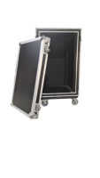 Support antichoc pour amplificateur 2-14u, rack de transport, flight case à vendre