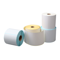 Étiquettes autocollantes imperméables imprimées en usine, étiquettes de produits, impression personnalisée, rouleaux d'étiquettes thermiques pour emballage