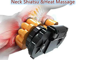 Estera de masaje de calor de cuerpo completo más Popular de 2025, tracción <span class=keywords><strong>Lumbar</strong></span> con vibración de amasado profundo para cuello, espalda, cintura, pierna, rótula Popular - Product Image 2