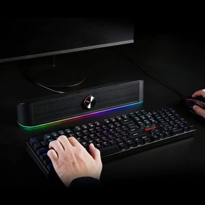La mejor Barra <span class=keywords><strong>de</strong></span> sonido <span class=keywords><strong>para</strong></span> <span class=keywords><strong>PC</strong></span> en la serie Gaming Technology Woofer Speaker 12 pulgadas Rgb Led Light <span class=keywords><strong>Audio</strong></span> System Altavoz - Product Image 1