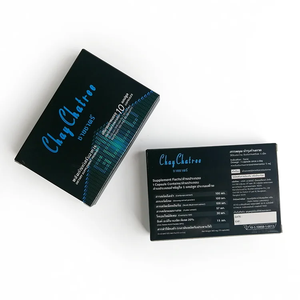 Venta al por mayor de fábrica Herbal Men's Health Cápsulas azules en caja - Product Image 3