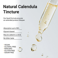 Extrait de Calendula en Gouttes Liquides Marque Blanche – Teinture Naturelle à Base de Plantes pour la Santé de la Peau