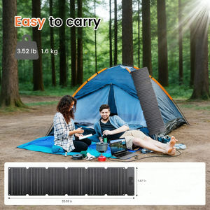 Chargeur solaire compact 60W puissant, étanche IP65, panneau pliable, efficacité de 20%, alimentation fiable hors réseau pour le camping, la randonnée, le camping-car - Product Image 6