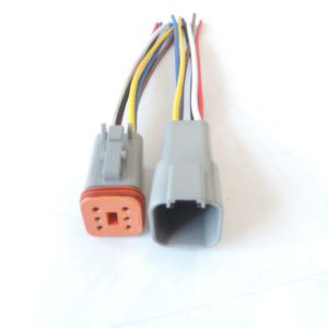 Deutsch Kit Colokan Konektor Kawat, Harness Kawat Elektrik Tahan Air DT 2 3 4 6 8 12 Pin - Product Image 6