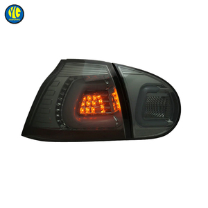 Feux arrière YU GUANG pour Volkswagen VW <span class=keywords><strong>Golf</strong></span> <span class=keywords><strong>5</strong></span> 2006-2008, lentille transparente, feux arrière améliorés, feux de position, clignotants, feux arrière - Product Image 2