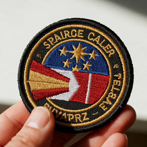 Parche Bordado Termoadhesivo de Alta Calidad <span class=keywords><strong>para</strong></span> Insignias y Logotipos Personalizados de Festivales de Entretenimiento, Apto <span class=keywords><strong>para</strong></span> Ropa y Gorras - Product Image 6