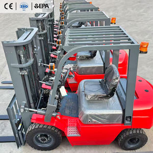 Düşük Fiyatlı Dizel Forklift 3 Ton 3.5 CE ISO Kaldırma Aracı Çatal Pozisyonlayıcı ve Yan Kaydırıcı ile Depo Forklifti - Product Image 6